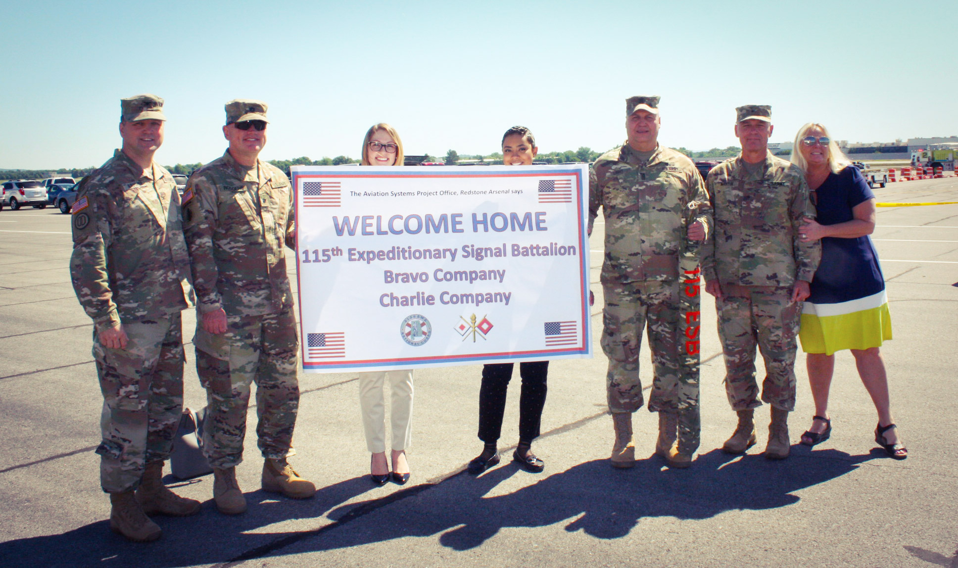 Welcome Home 115th Signal Battalion!