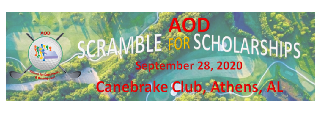 2020 Alliance for Opportunity and Development (AOD) Scramble for Scholarships